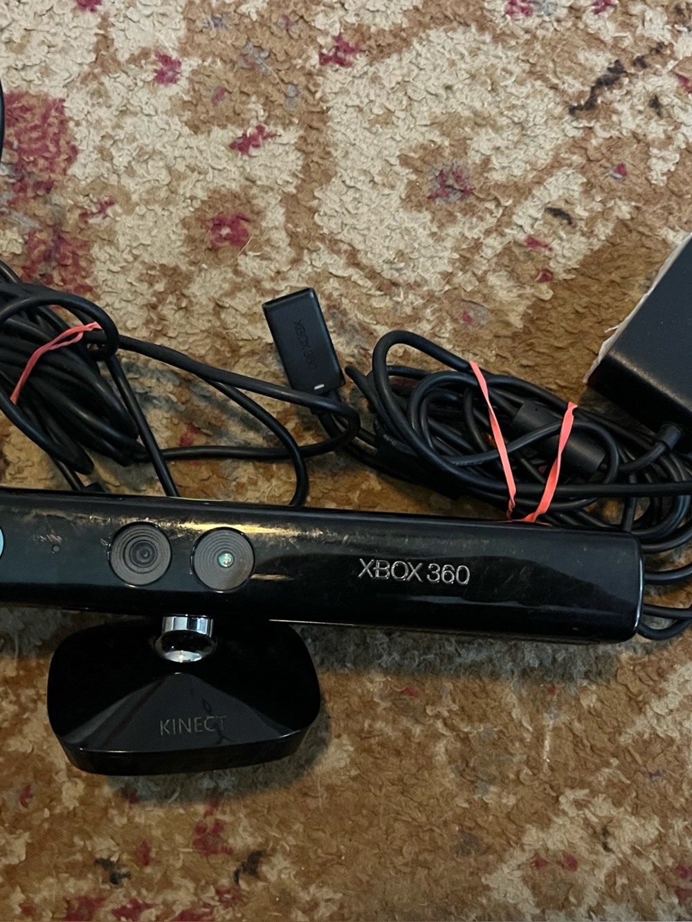 Official Microsoft Xbox 360 Kinect Sensor (Model 1414) with Power Supply Adapter